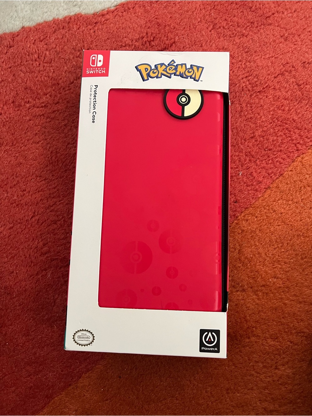 Pokémon Red Poké Ball Protective Case for Nintendo Switch - Official Licensed